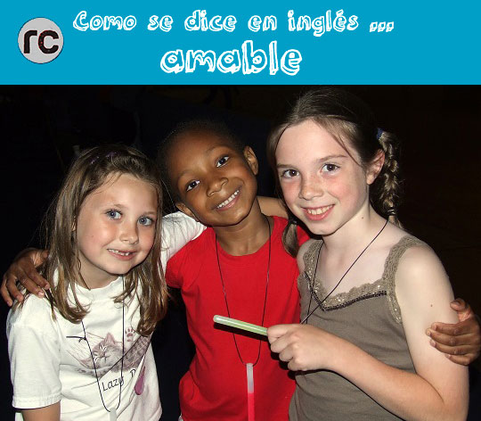 amable en ingles